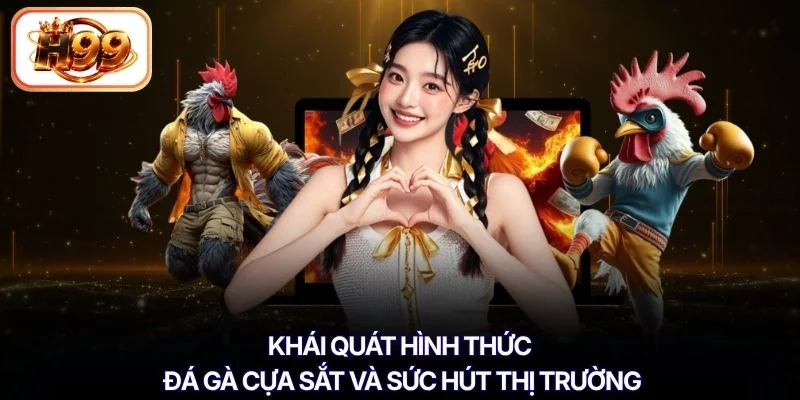 Khái quát hình thức đá gà cựa sắt và sức hút thị trường